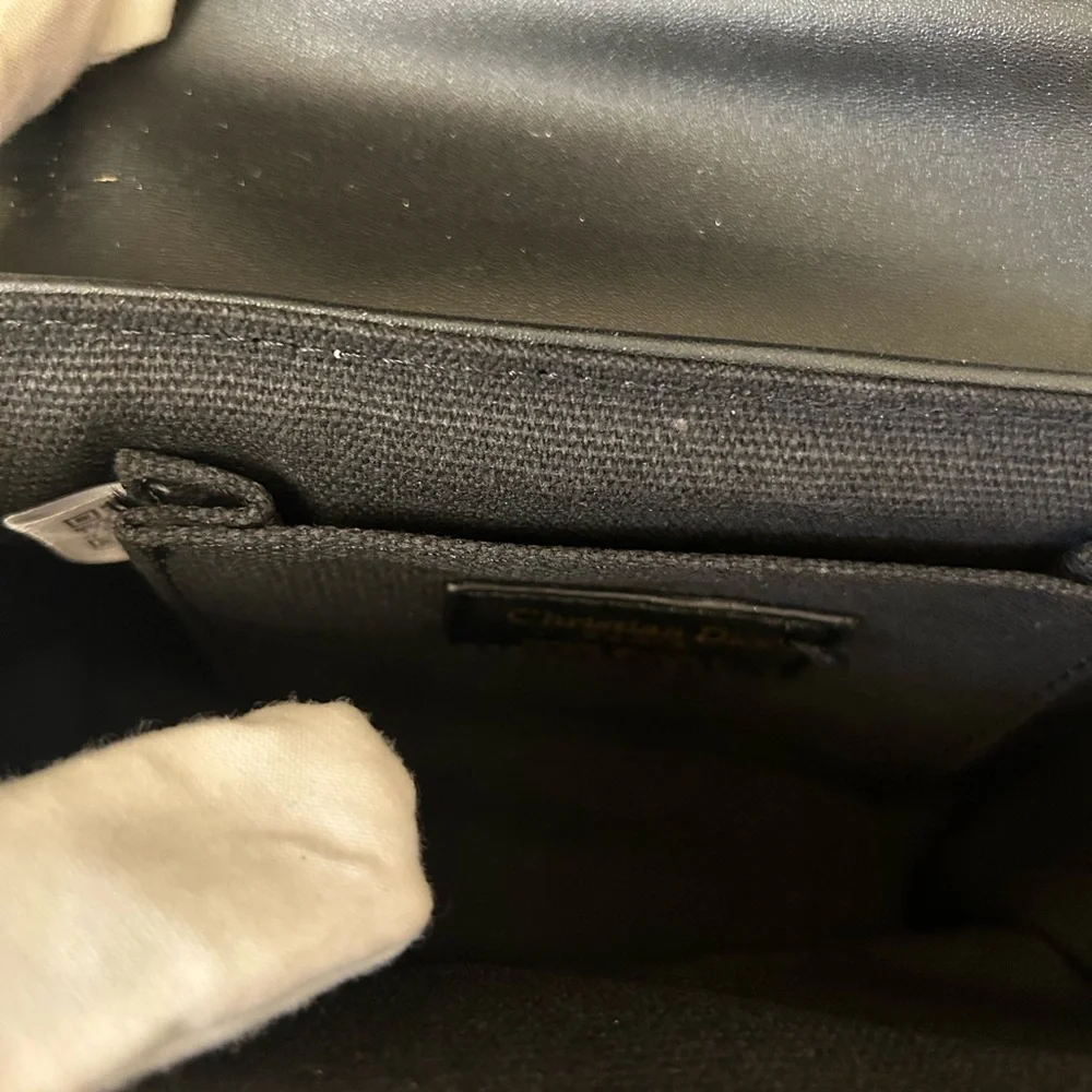 Dior Black Wallet with Gold Hardware - Picture 5 of 12